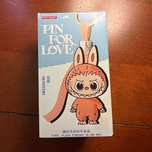 PIN FOR LOVE LABUBU Mystery Box, New in box. Not opened so unsure of color.